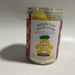 Scentsy Buddy Clip - Queen the Pineapple - Scented with "Pina Colada‎ Cha-Cha"